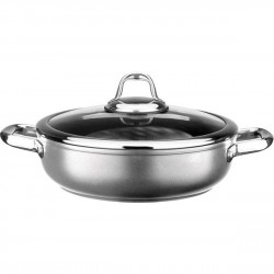 Leggno MST2828ST28GR Sığ Tencere Metalik Gri 28 cm