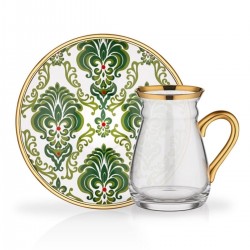 Glore Nihavent Kulplu Çay St 6 Lı Ipek