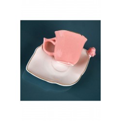 WINTERBACH Pembe Kuşlu 6'lı Fincan Takımı PSJ131